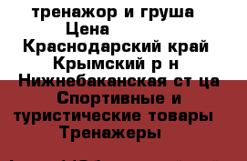 тренажор и груша › Цена ­ 2 000 - Краснодарский край, Крымский р-н, Нижнебаканская ст-ца Спортивные и туристические товары » Тренажеры   
